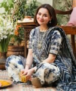 SP-500 Unstitched Digital Printed Lawn Suit 3pc With Digital Printed Lawn Dupatta