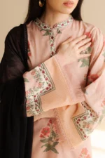 CO 490 Digital Printed 3Pc Unstitched Lawn Suit With Digital Printed Monar Dupatta