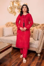 Premium Lawn Unstitched Embroidered 2pc Suit