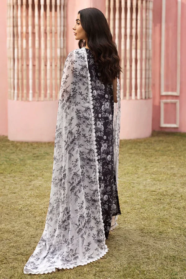 Digital Printed Unstitched Lawn Suit 3pc With Lawn Digital Printed Dupatta