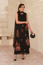 BQ-209 Lawn Unstitched Digital Printed Shirt With Printed Lawn Dupatta