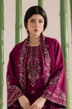 BT-2860 Lawn Unstitched Fully Embroidered With Embroidered Chiffon Dupatta